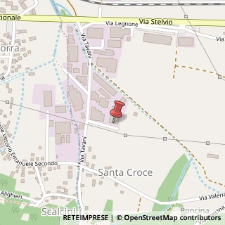 Mappa Via Tavani, 5, 23014 Delebio, Sondrio (Lombardia)