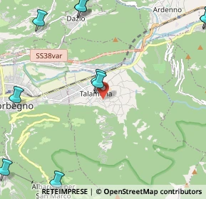 Mappa Via Mulino, 23018 Talamona SO, Italia (3.40417)