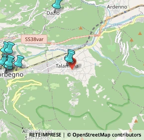 Mappa Via Mulino, 23018 Talamona SO, Italia (3.04833)