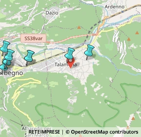 Mappa Via Mulino, 23018 Talamona SO, Italia (2.92727)