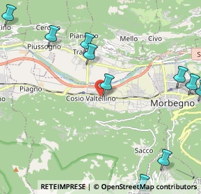 Mappa Via Gere, 23013 Cosio Valtellino SO, Italia (2.96182)