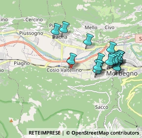 Mappa Via Gere, 23013 Cosio Valtellino SO, Italia (1.8995)