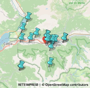 Mappa Via Gere, 23013 Cosio Valtellino SO, Italia (5.47471)