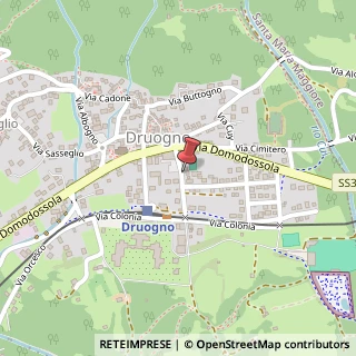 Mappa Via Emilio Murciano, 2, 28853 Druogno, Verbano-Cusio-Ossola (Piemonte)