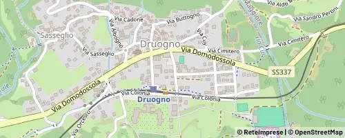 Mappa Druogno