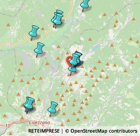 Mappa Via delle Polse, 38042 Baselga di Piné TN, Italia (3.88333)