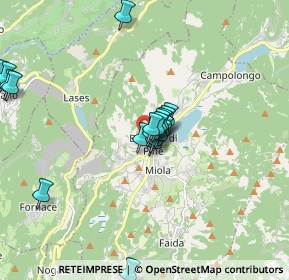 Mappa Via delle Polse, 38042 Baselga di Piné TN, Italia (1.749)