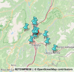 Mappa Località Vigo di Meano, 38121 Vigo Meano TN, Italia (7.78364)