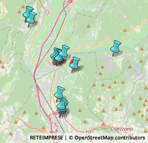 Mappa Località Vigo di Meano, 38121 Vigo Meano TN, Italia (3.69933)