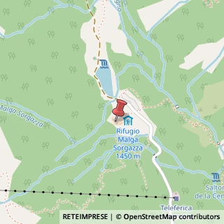 Mappa Strada di Sorgazza, 128, 38050 Pieve Tesino, Trento (Trentino-Alto Adige)