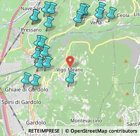 Mappa Str. Fònda, 38121 Trento TN, Italia (2.427)