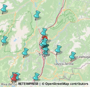 Mappa Str. Fònda, 38121 Trento TN, Italia (18.39813)