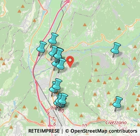 Mappa Str. Fònda, 38121 Trento TN, Italia (3.52533)