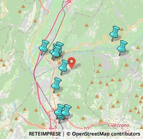 Mappa Str. Fònda, 38121 Trento TN, Italia (3.82636)