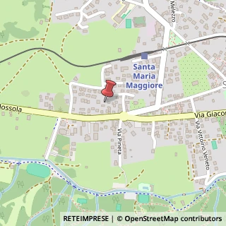 Mappa Via Domodossola, 21, 28857 Santa Maria Maggiore VB, Italia, 28857 Re, Verbano-Cusio-Ossola (Piemonte)