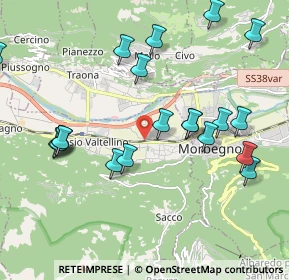 Mappa Via Statale 285 Regoledo di, 23013 Cosio Valtellino SO, Italia (2.1735)