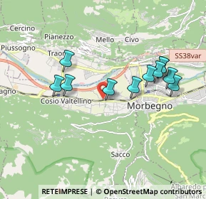 Mappa Via Statale 285 Regoledo di, 23013 Cosio Valtellino SO, Italia (1.74182)