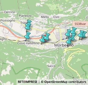 Mappa Via Statale 285 Regoledo di, 23013 Cosio Valtellino SO, Italia (1.9)