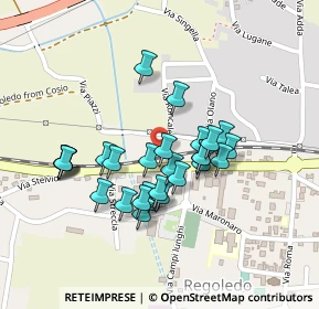 Mappa Via Statale 285 Regoledo di, 23013 Cosio Valtellino SO, Italia (0.17857)