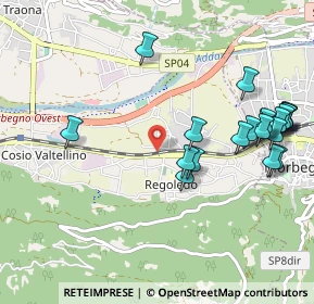 Mappa Via Statale 285 Regoledo di, 23013 Cosio Valtellino SO, Italia (1.13)