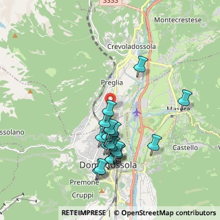 Mappa Centro Commerciale Ossola Outdoor Center, 28865 Crevoladossola VB, Italia (1.8285)