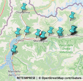 Mappa Via dei Tuch, 23017 Morbegno SO, Italia (15.52)