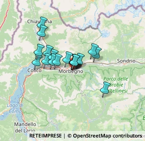 Mappa Via dei Tuch, 23017 Morbegno SO, Italia (9.095)