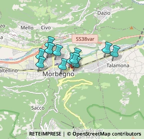 Mappa Via dei Tuch, 23017 Morbegno SO, Italia (1.11308)