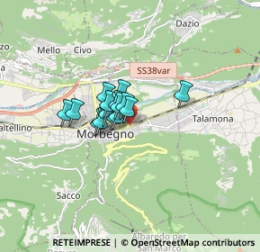 Mappa Via dei Tuch, 23017 Morbegno SO, Italia (0.87933)