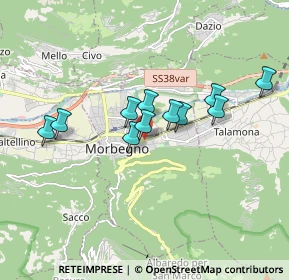 Mappa Via dei Tuch, 23017 Morbegno SO, Italia (1.38636)
