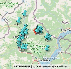 Mappa Via Domodossola, 28857 Santa Maria Maggiore VB, Italia (11.7115)