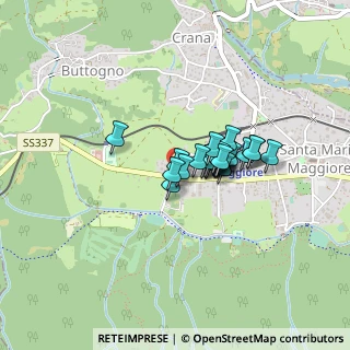 Mappa Via Domodossola, 28857 Santa Maria Maggiore VB, Italia (0.25)