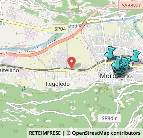 Mappa Via Stelvio, 23017 Morbegno SO, Italia (1.23833)