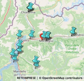 Mappa Via Don Provino, 23013 Cosio Valtellino SO, Italia (16.94684)