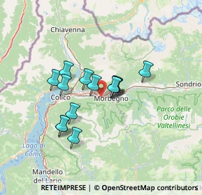 Mappa Piazza Samartino, 23013 Cosio Valtellino SO, Italia (10.09357)