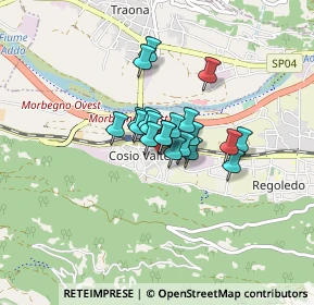 Mappa Piazza Samartino, 23013 Cosio Valtellino SO, Italia (0.4565)