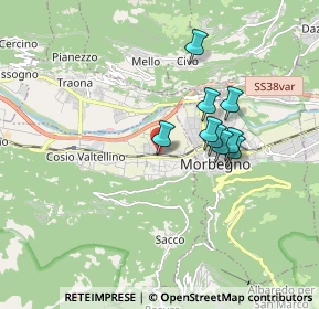 Mappa Via Statale, 23013 Cosio Valtellino SO, Italia (2.01182)