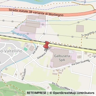 Mappa Via Gere, 42, 23013 Cosio Valtellino, Sondrio (Lombardia)