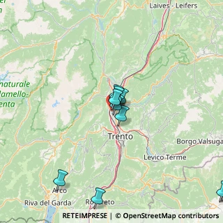Mappa Via Giuseppe di Vittorio, 38016 Lavis TN, Italia (17.74818)