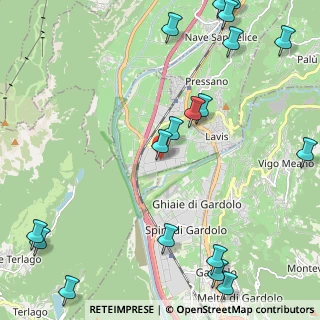 Mappa Via Giuseppe di Vittorio, 38016 Lavis TN, Italia (3.246)
