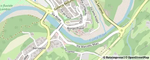 Mappa Belluno