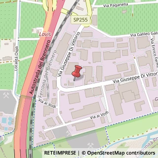 Mappa Via Giuseppe di Vittorio, 83, 38015 Lavis, Trento (Trentino-Alto Adige)