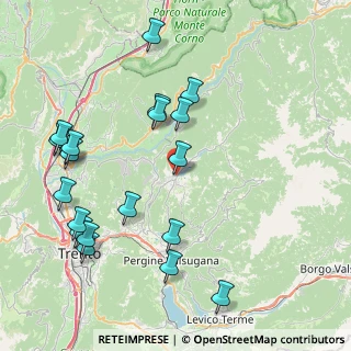 Mappa Vicolo Delle Roge, 38042 Baselga di Piné TN, Italia (9.362)