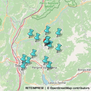 Mappa Vicolo Delle Roge, 38042 Baselga di Piné TN, Italia (5.68067)