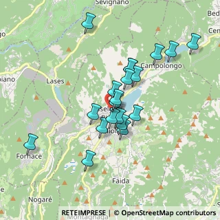 Mappa Vicolo Delle Roge, 38042 Baselga di Piné TN, Italia (1.5335)
