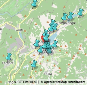 Mappa Vicolo Delle Roge, 38042 Baselga di Piné TN, Italia (1.5335)