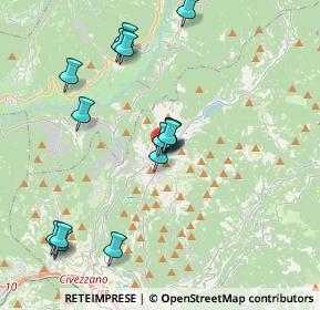 Mappa Vicolo Delle Roge, 38042 Baselga di Piné TN, Italia (3.93)