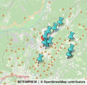 Mappa Vicolo Delle Roge, 38042 Baselga di Piné TN, Italia (2.88833)