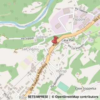 Mappa Via Traversa Agordina, 158, 32036 Sedico, Belluno (Veneto)