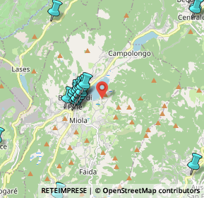 Mappa Via della Prestala, 38042 Baselga di Piné TN, Italia (2.4035)